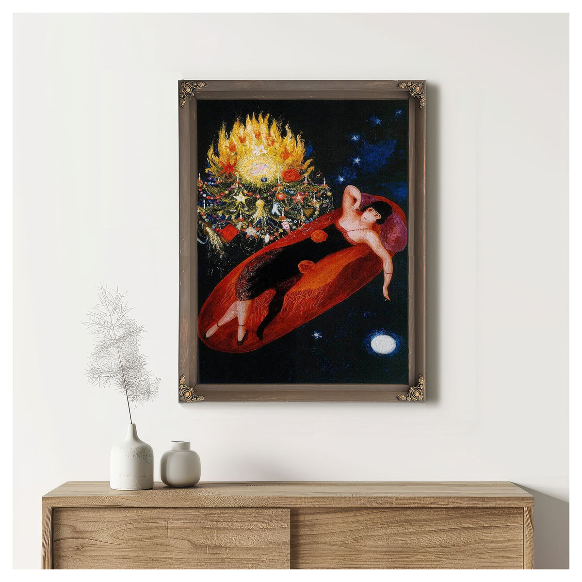 Portrait Of My Sister Ettie By Florine Stettheimer