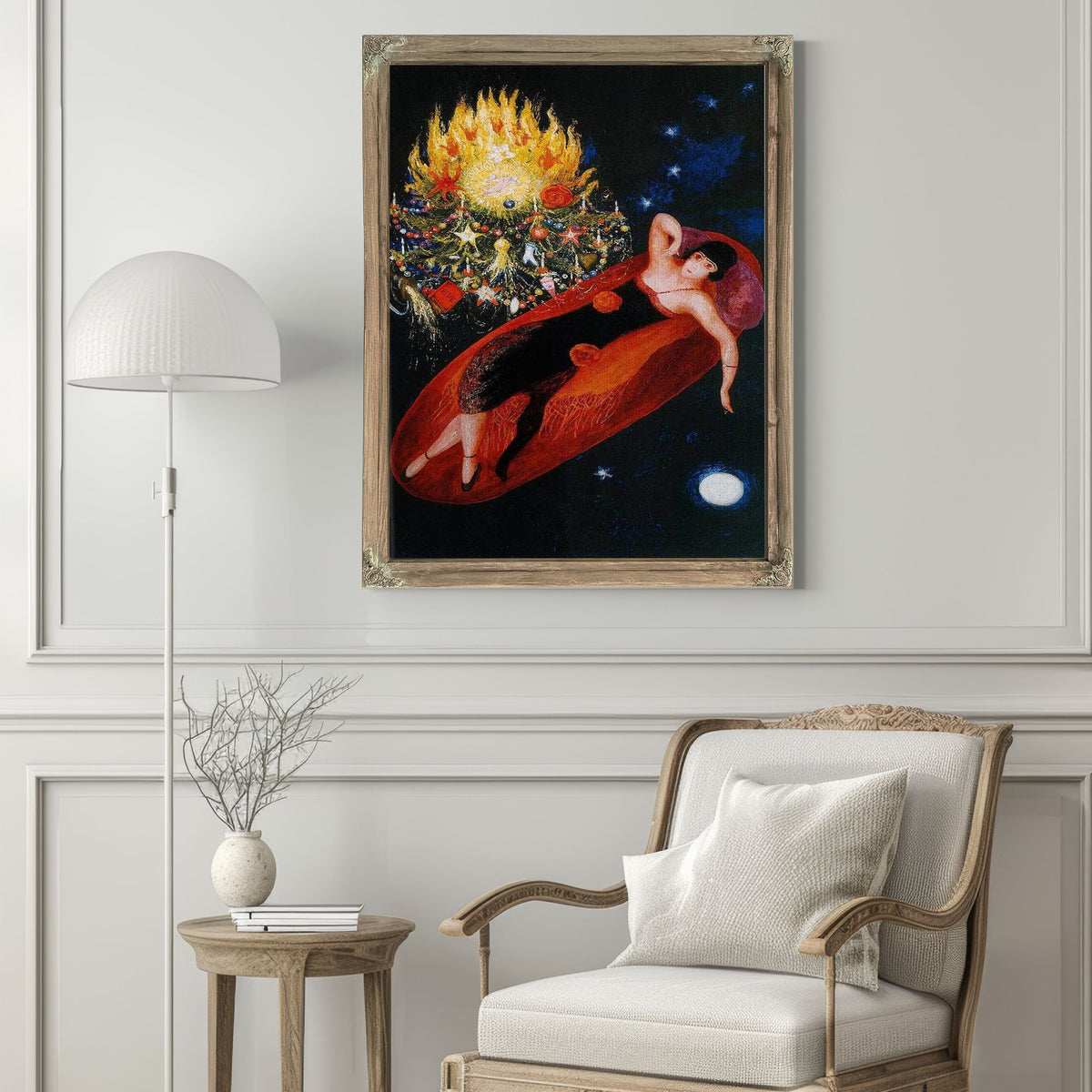 Portrait Of My Sister Ettie By Florine Stettheimer