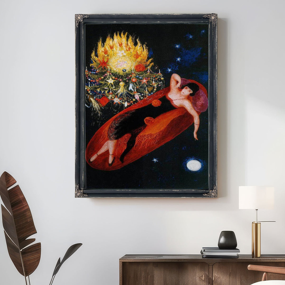 Portrait Of My Sister Ettie By Florine Stettheimer