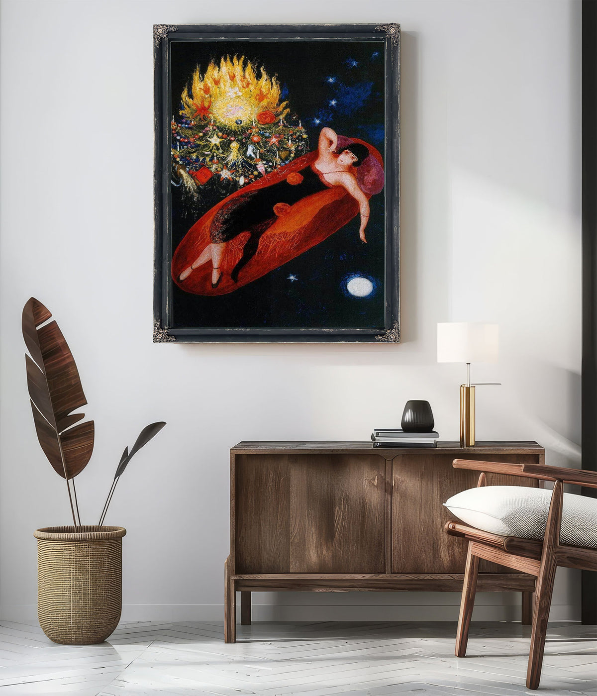 Portrait Of My Sister Ettie By Florine Stettheimer