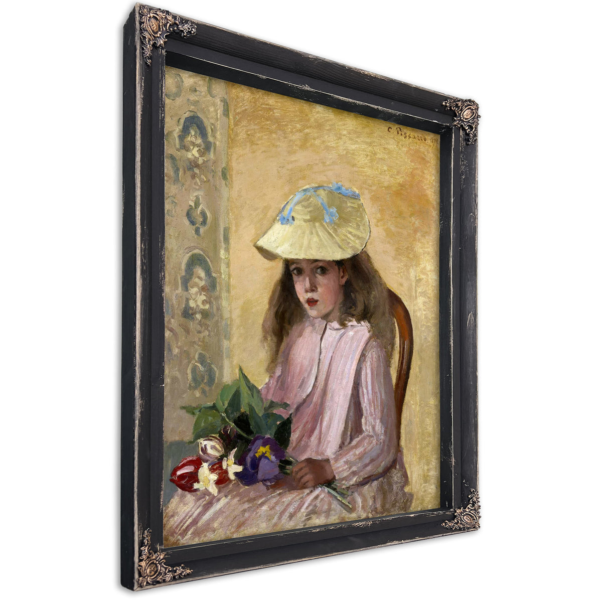 Portrait Of The Artists Daughter by Camille Pissarro