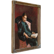 Portrait Of The Artists Wife Vera Repin by Ilya Efimovich Repin