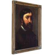 Portrait Of Urbain Cuenot (B.1820) By Jean Desire Gustave Courbet