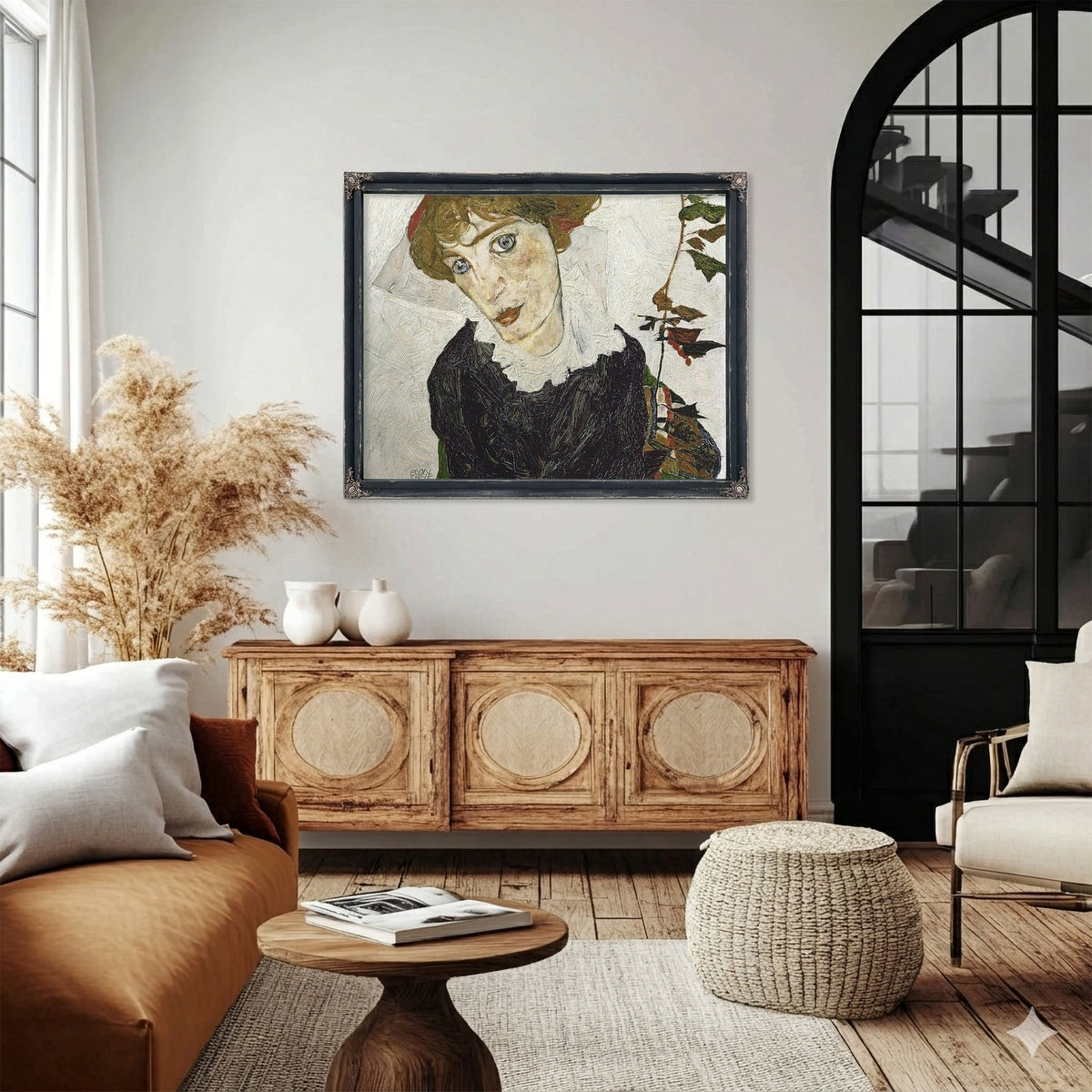 Portrait Of Wally Neuzil By Egon Schiele