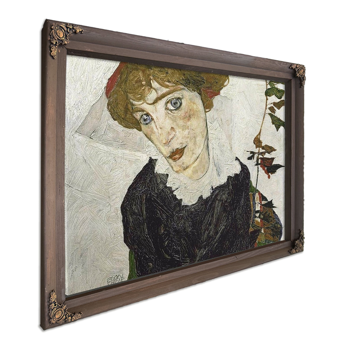 Portrait Of Wally Neuzil By Egon Schiele
