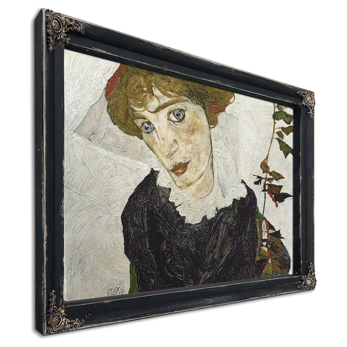 Portrait Of Wally Neuzil By Egon Schiele