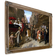 Poverty And Wealth Painting William Powell Frith Canvas Art