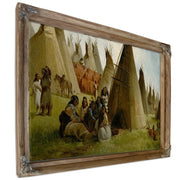 Prairie Indian Encampment By John Mix Stanley