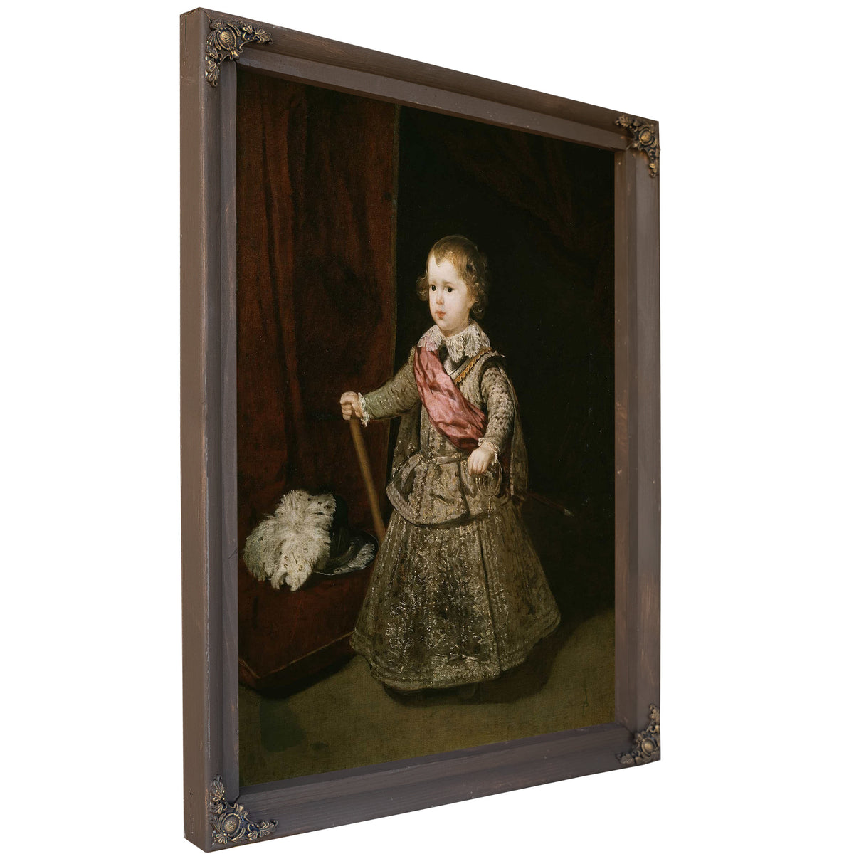 Prince Baltasar Carlos In Silver by Diego Velazquez