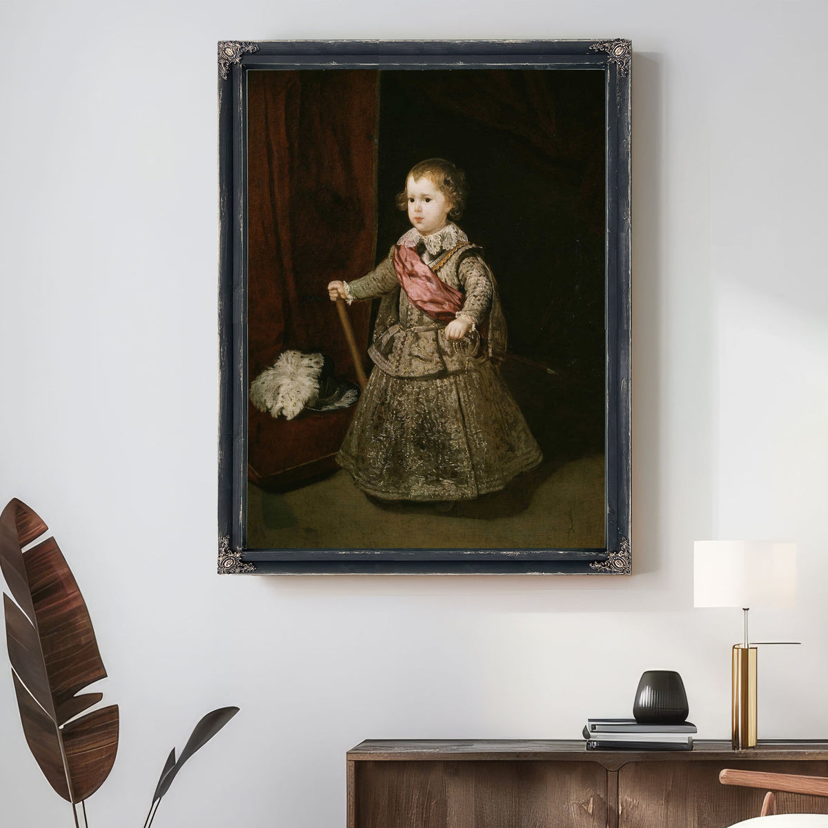 Prince Baltasar Carlos In Silver by Diego Velazquez
