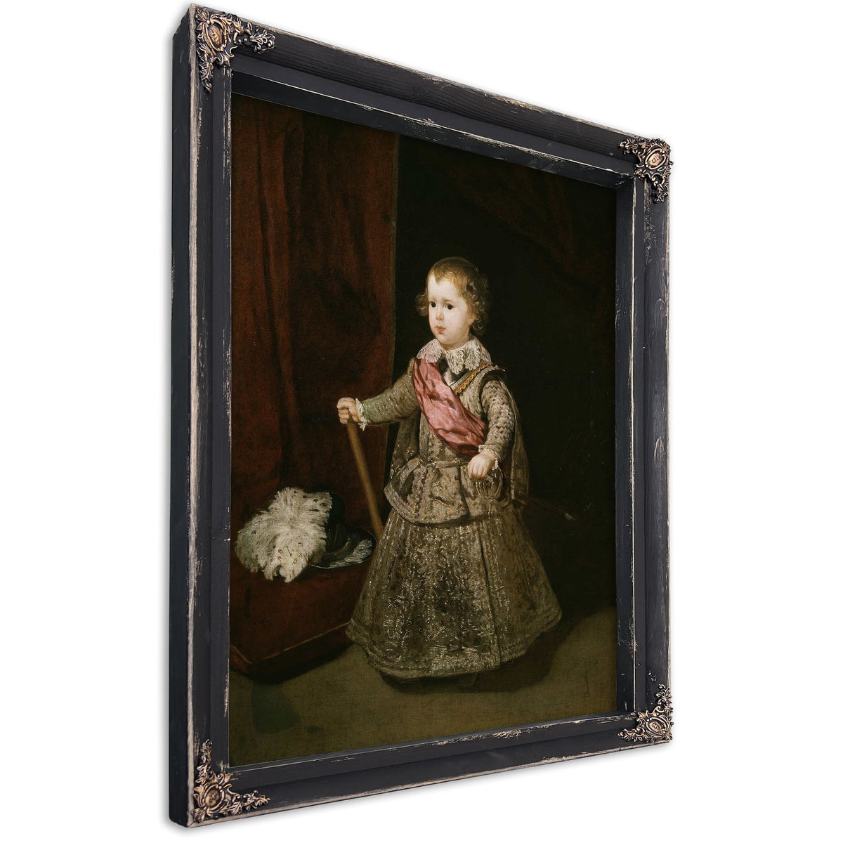 Prince Baltasar Carlos In Silver by Diego Velazquez