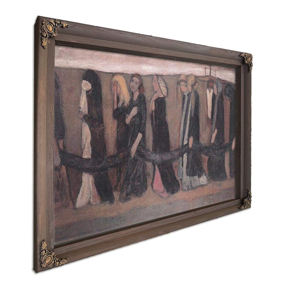 Procession Of Wailing Women 2 By Paula Modersohn Becker
