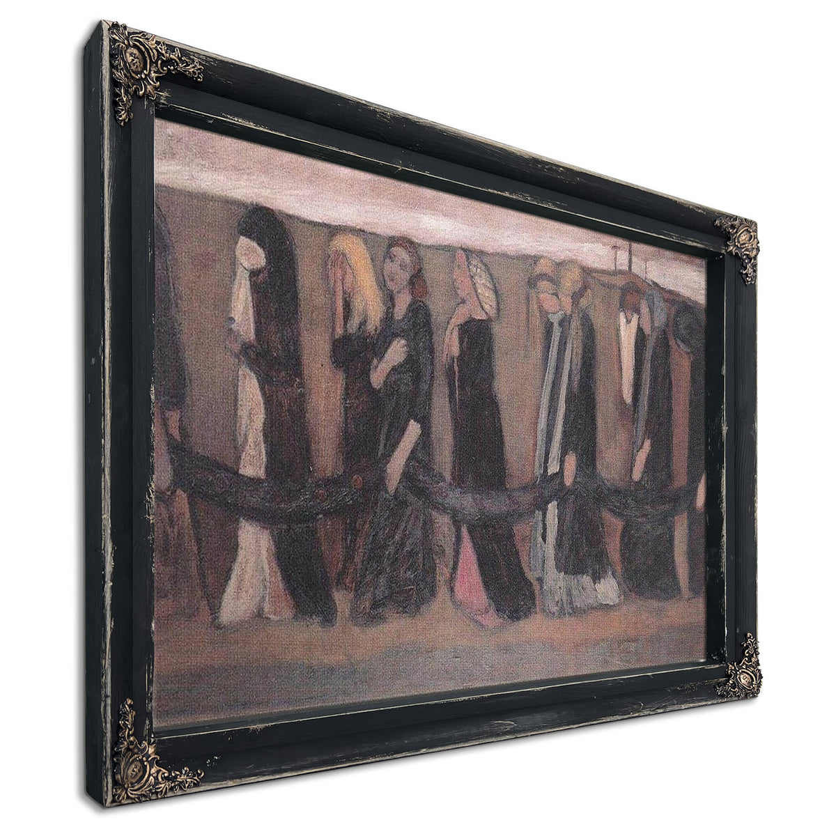 Procession Of Wailing Women 2 By Paula Modersohn Becker