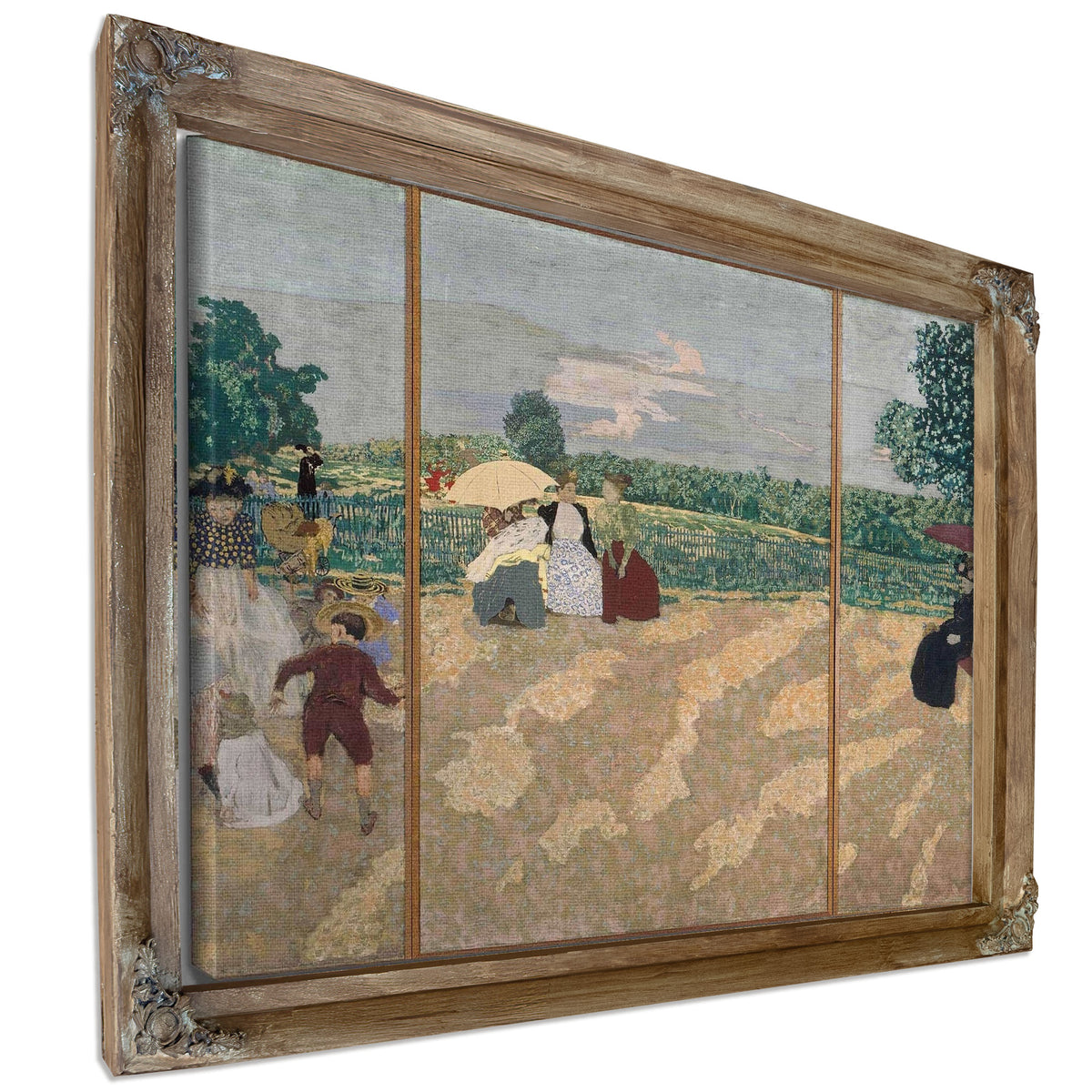Public Gardens by Edouard Vuillard