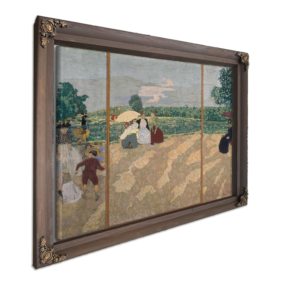 Public Gardens by Edouard Vuillard