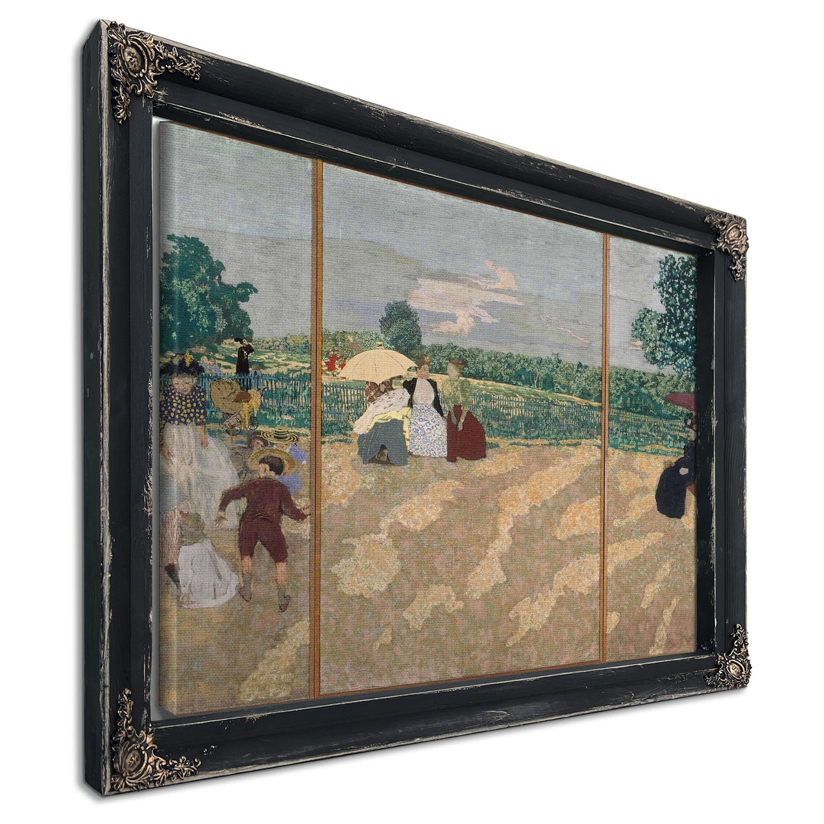 Public Gardens by Edouard Vuillard