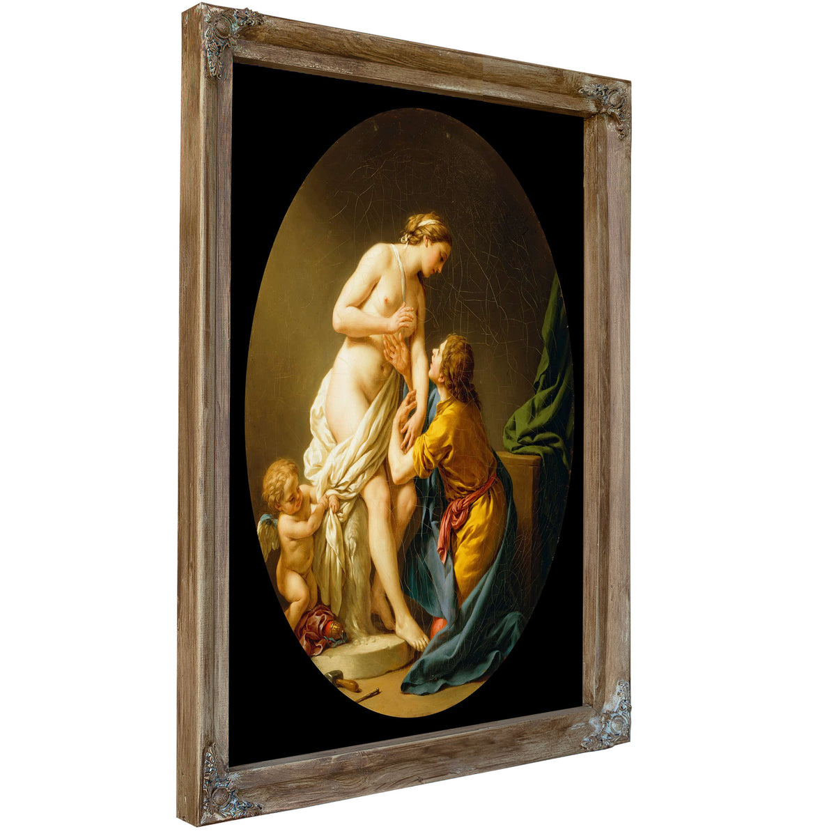 Pygmalion And Galatea by Louis Jean Francois Lagrenee