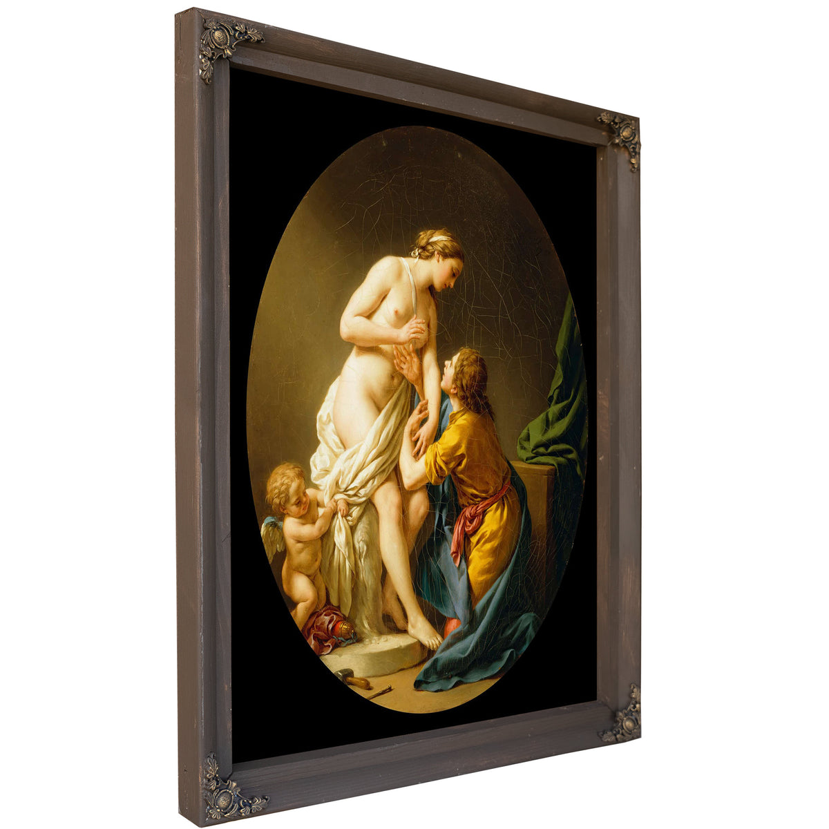 Pygmalion And Galatea by Louis Jean Francois Lagrenee