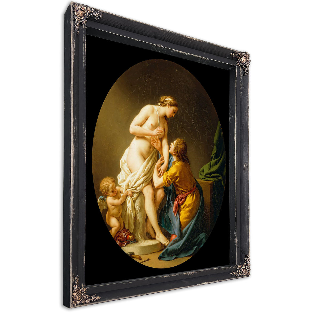 Pygmalion And Galatea by Louis Jean Francois Lagrenee