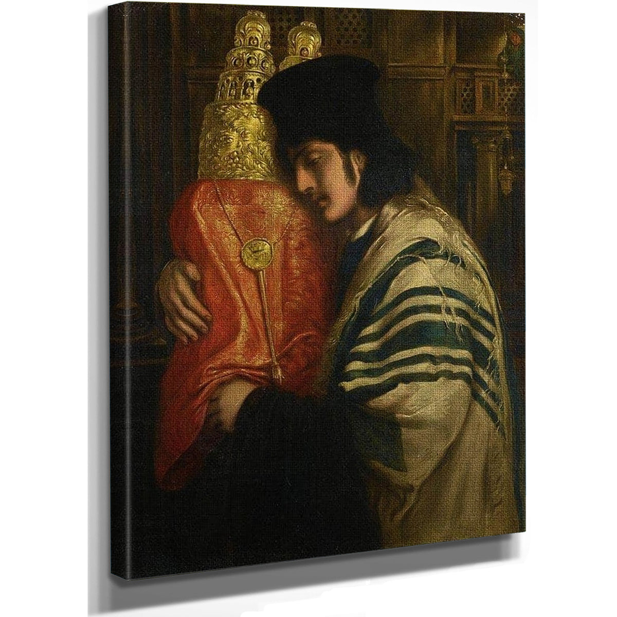 Rabbi Carrying The Law 1871 By Simeon Solomon