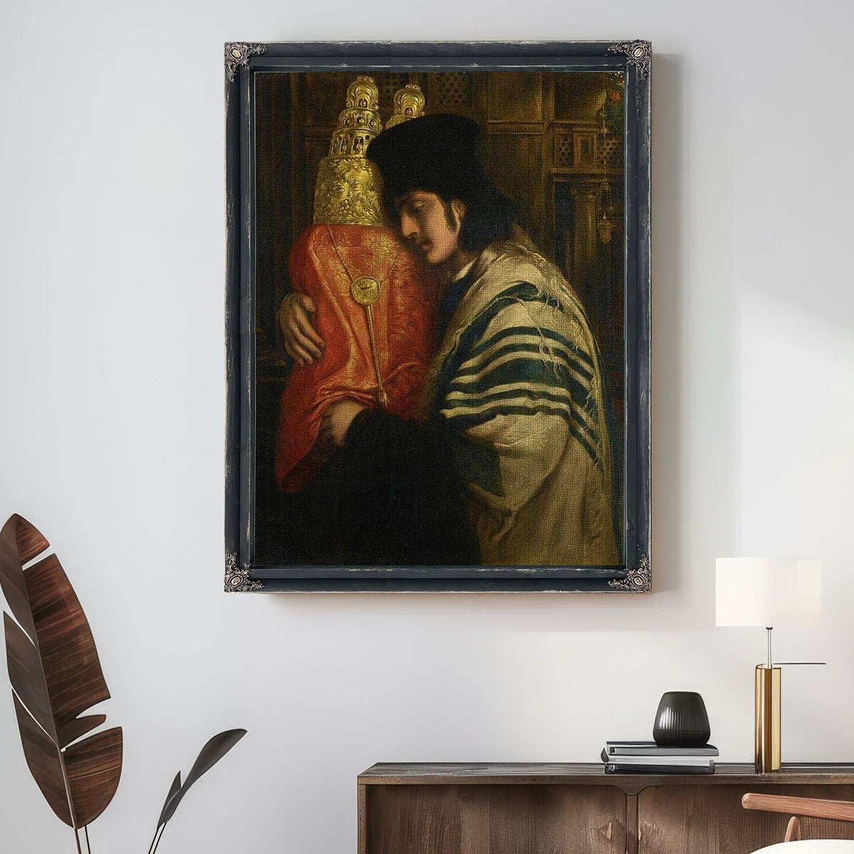 Rabbi Carrying The Law 1871 By Simeon Solomon