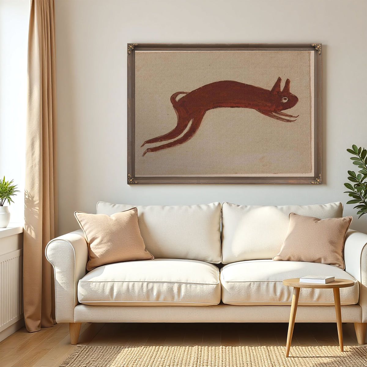 Rabbit By Bill Traylor
