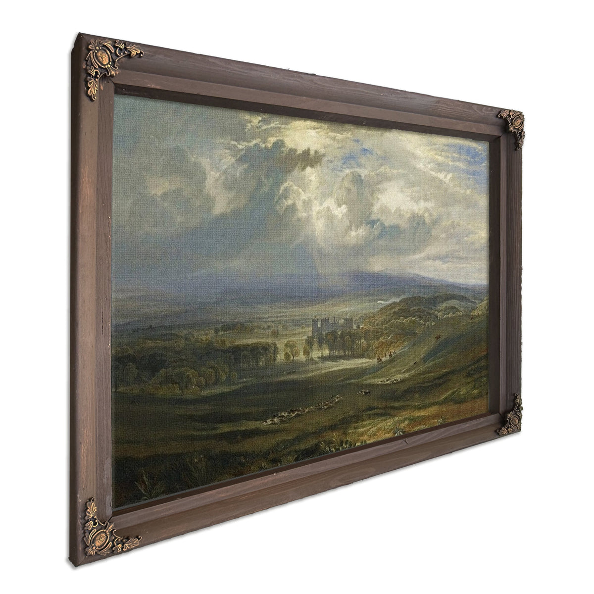 Raby Castle The Seat Of The Earl Of Darlington 1817 By Joseph Mallord William Turner