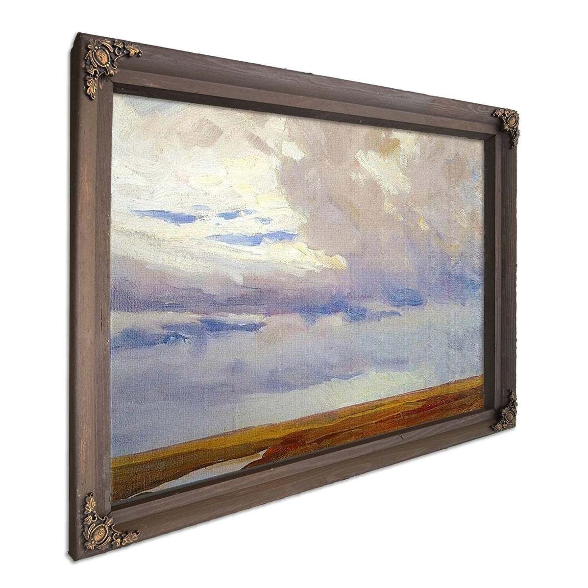 Rain On The Plains By Maynard Dixon