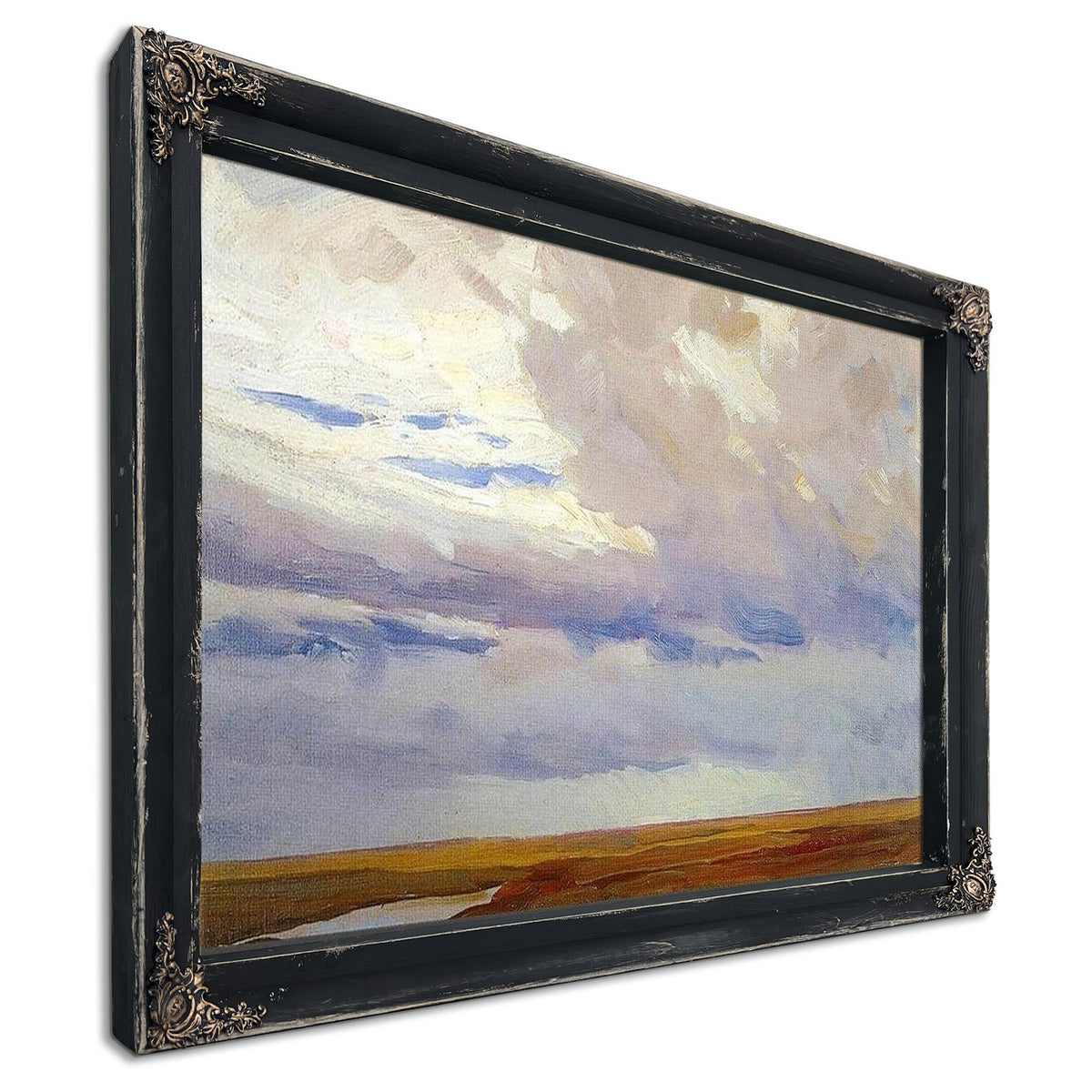 Rain On The Plains By Maynard Dixon