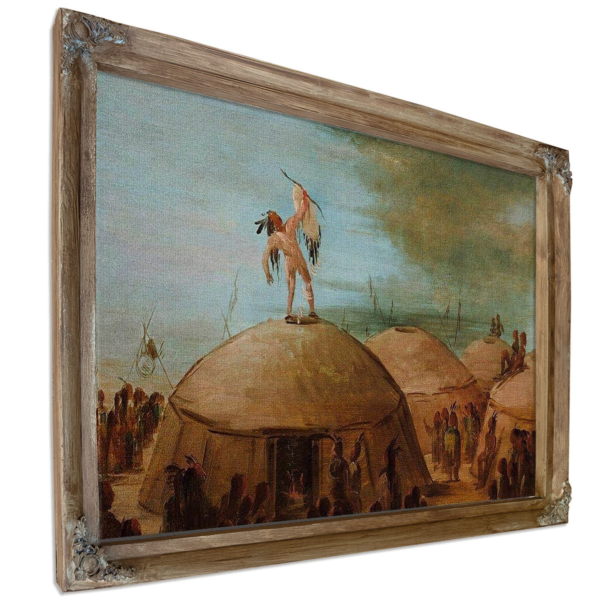 Rainmaking Among The Mandan By George Catlin