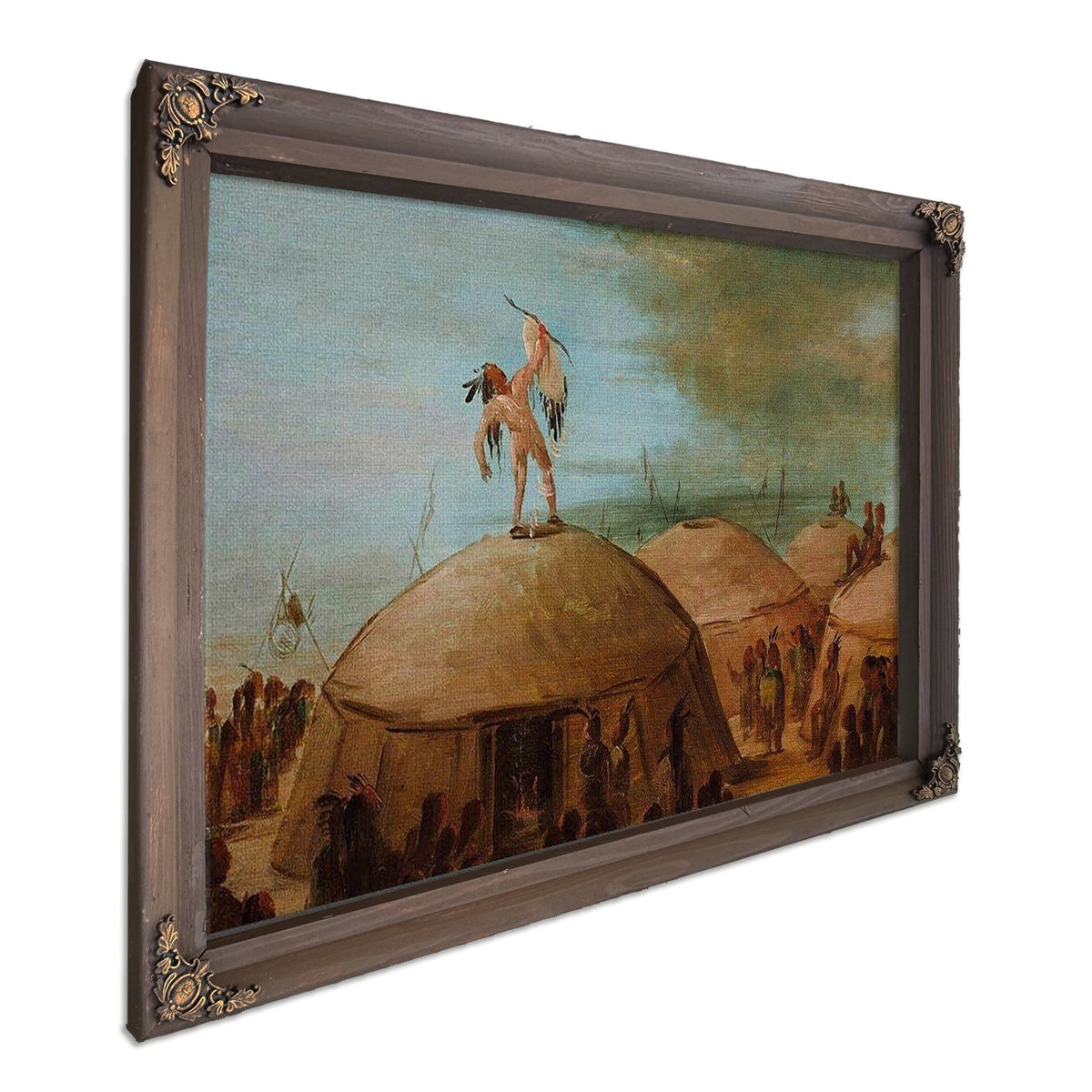 Rainmaking Among The Mandan By George Catlin