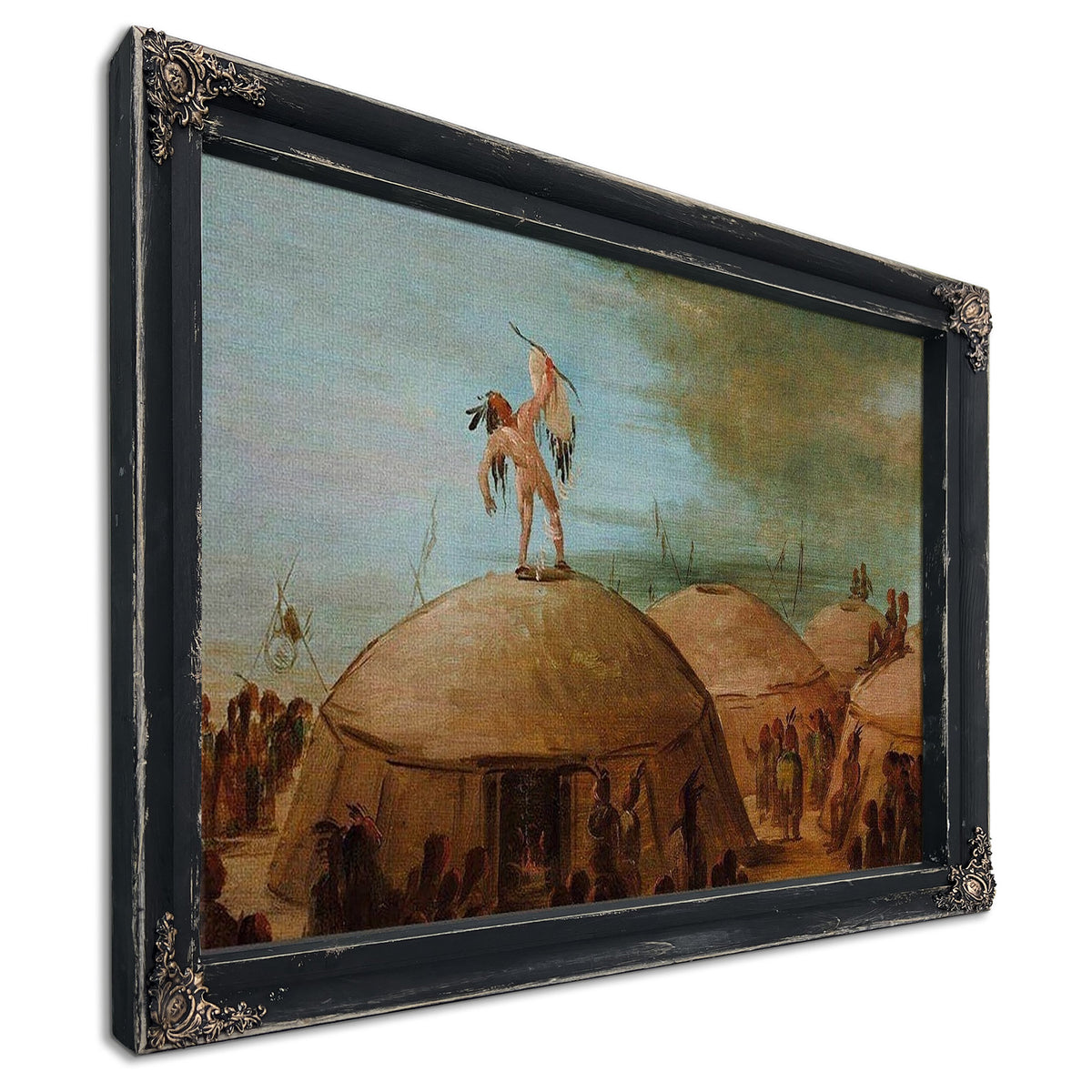Rainmaking Among The Mandan By George Catlin