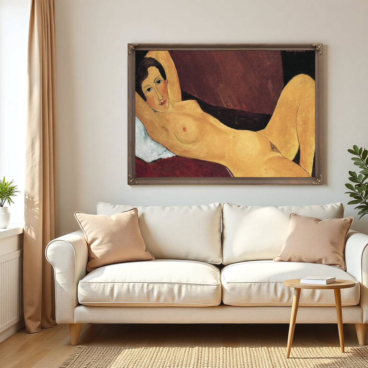 Reclining Nudea By Amedeo Modigliani
