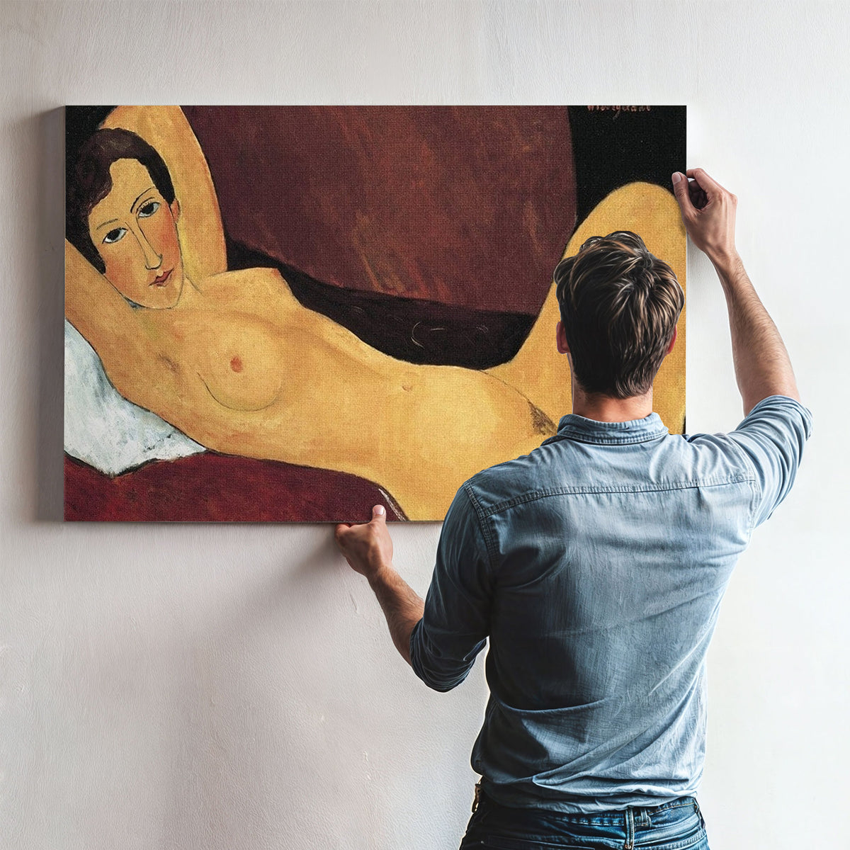 Reclining Nudea By Amedeo Modigliani