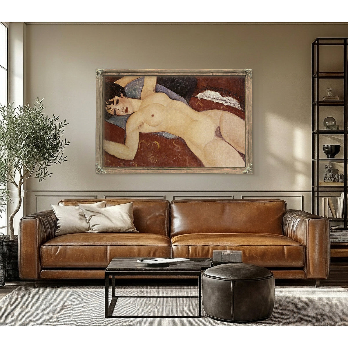 Reclining Nudeb By Amedeo Modigliani