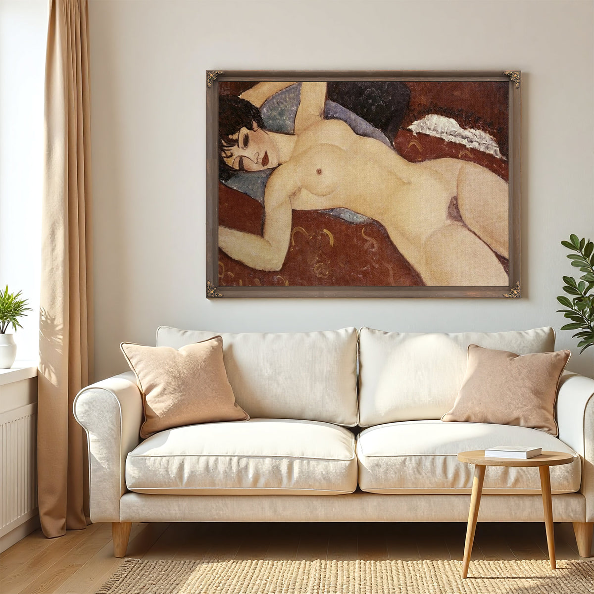 Reclining Nudeb By Amedeo Modigliani