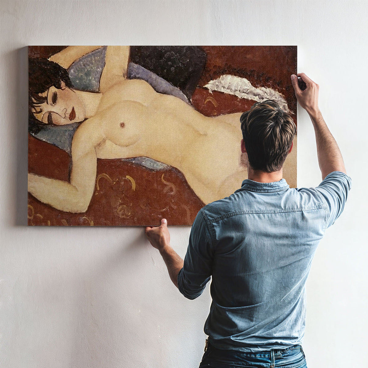 Reclining Nudeb By Amedeo Modigliani