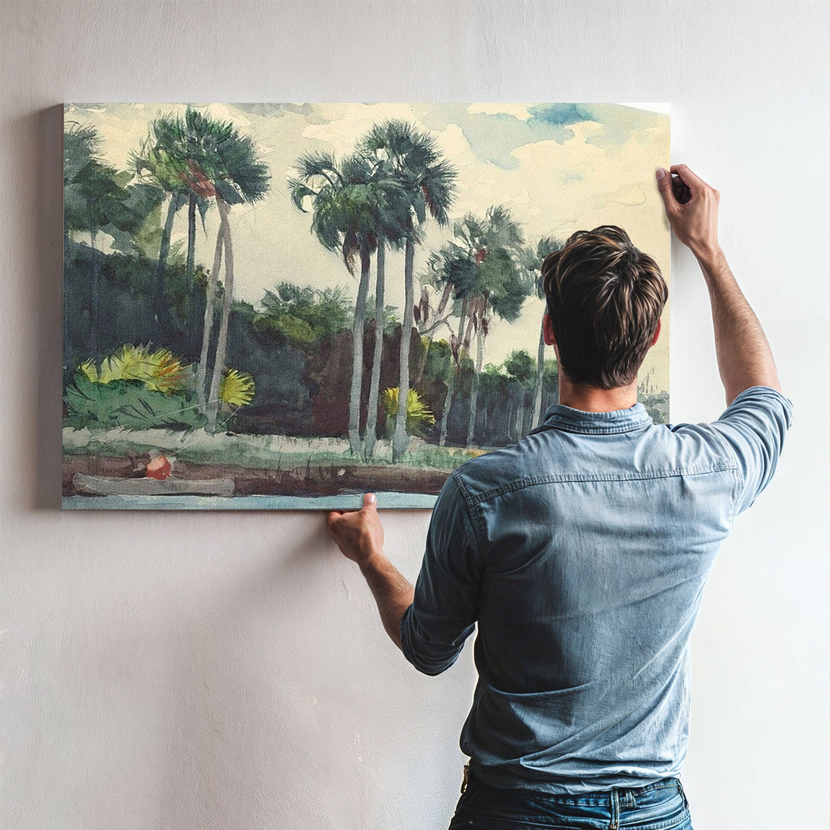 Red Shirt, Homosassa, Florida By Winslow Homer
