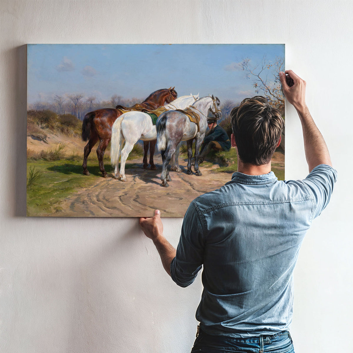 Relay Hunting by Rosa Bonheur