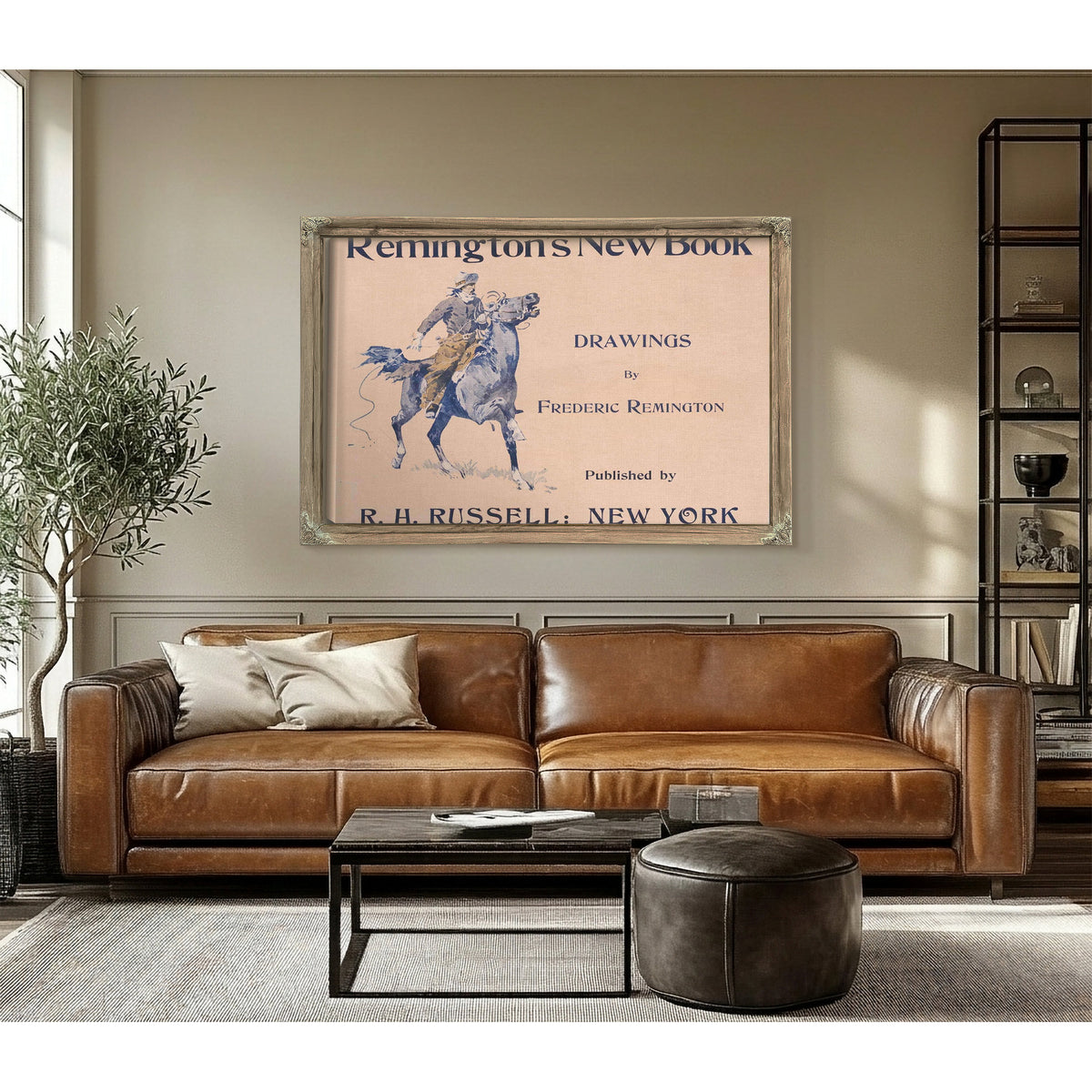Remingtons New Book Drawings By Frederic Remington by Frederic Remington