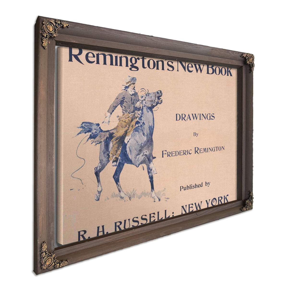 Remingtons New Book Drawings By Frederic Remington by Frederic Remington