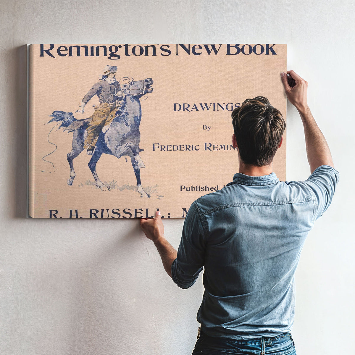 Remingtons New Book Drawings By Frederic Remington by Frederic Remington