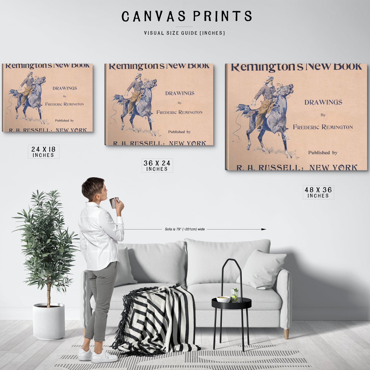 Remingtons New Book Drawings By Frederic Remington by Frederic Remington