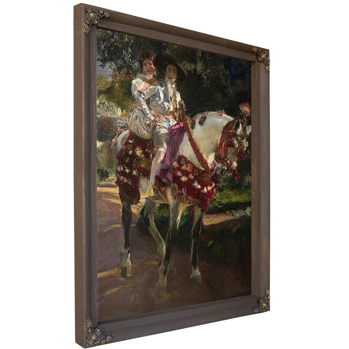Retrats D'elena I Maria Amb Vestits Valencians Antics By Joaquin Sorolla Y Bastida