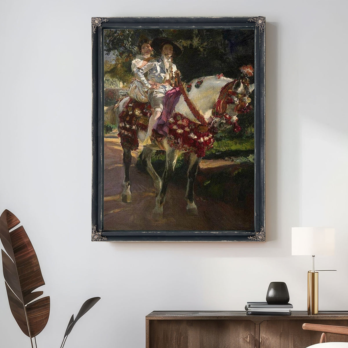 Retrats D'elena I Maria Amb Vestits Valencians Antics By Joaquin Sorolla Y Bastida