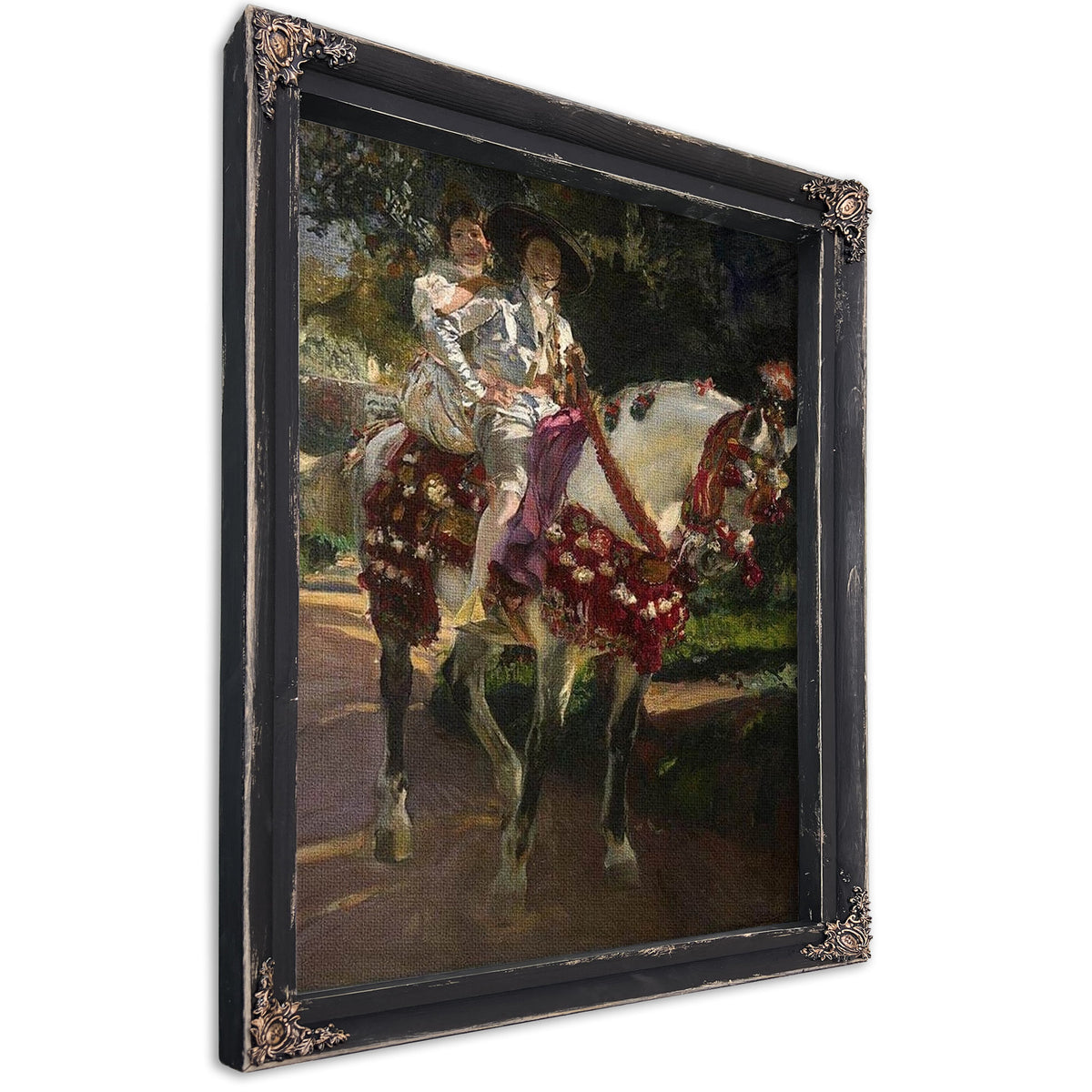 Retrats D'elena I Maria Amb Vestits Valencians Antics By Joaquin Sorolla Y Bastida