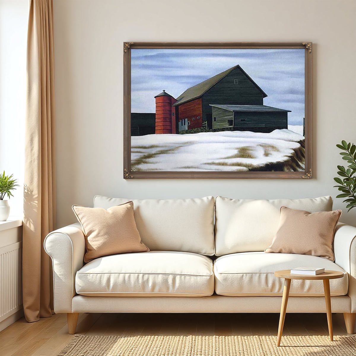 Rick's Barn By George Ault