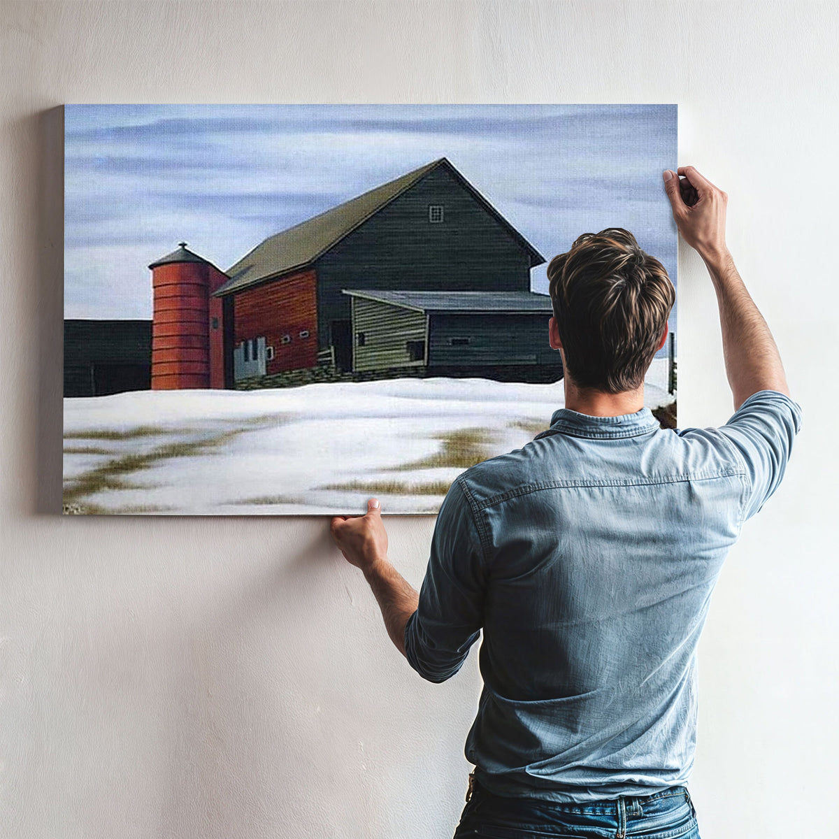 Rick's Barn By George Ault