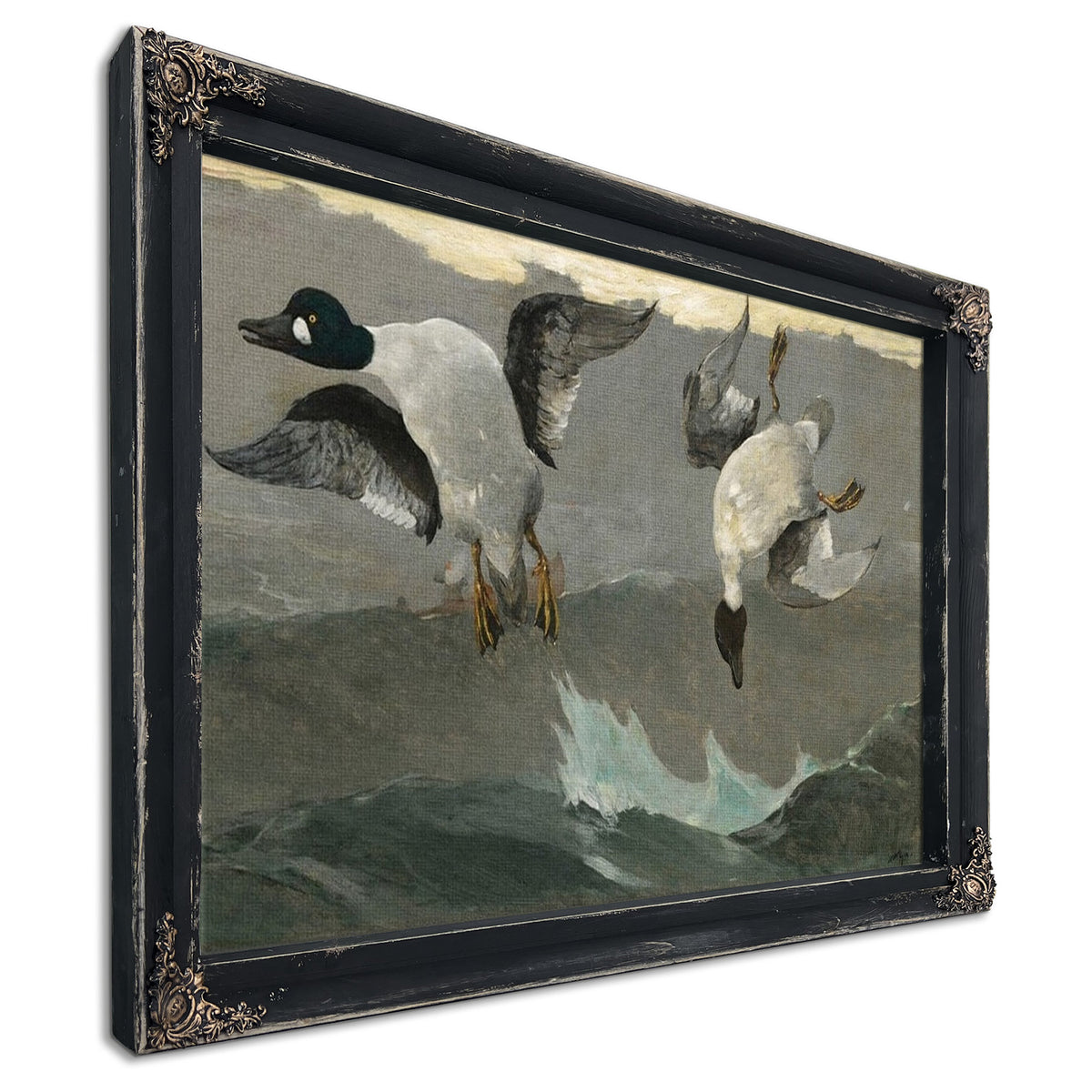 Right And Left By Winslow Homer