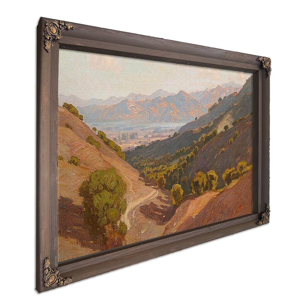 Road To The Valley By William Wendt